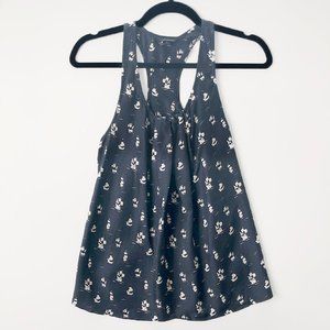 CLUB MONACO silk navy blouse, XS